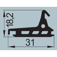 Уплотнитель специального назначения 18,2х31 мм  I.2764