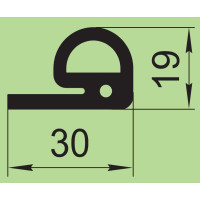 Silicone seal 30х19 mm  I.2321