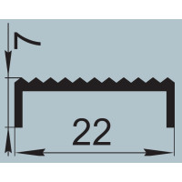 Sealant for aluminum profile structures 7x22 mm RU-20N