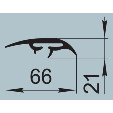 Ущільнювач для автомобільного транспорту 66х21 мм ПР-506-10