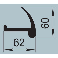 Ущільнювач для автомобільного транспорту 62х60 мм I.2275