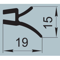 Ущільнювач для автомобільного транспорту 19х15 мм PG-001