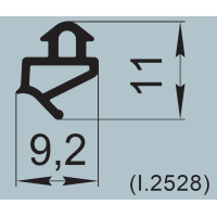 Porch seal 9.2 x11 mm K 008