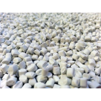 Secondary polypropylene granule