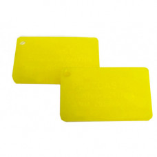 Acrylic (plexiglass) cast 3 mm, yellow