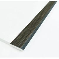 Ламінований декоративний Кутник для сходів 25 мм*10 мм ЛП 25*10 1,8м, Дуб Англійський