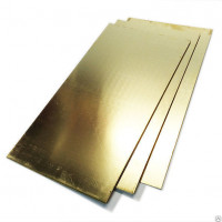 Lviv sheet brass LS59-1, L63 600x1500mm, brass 0.4-45 mm, cutting, delivery