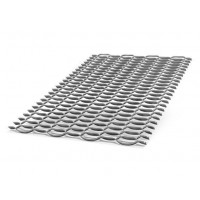 Expanded stainless mesh