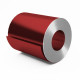 Galvanized roll with polymer coating, corrugated board, metal tile