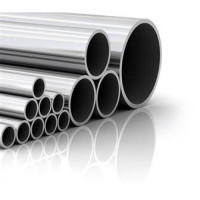 Stainless pipe welded round