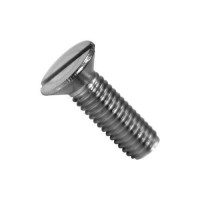 Гвинт нержавіючий DIN963 М2, 5х8 піт/гл A2 PL