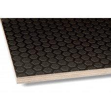 Plywood 9x1250x2500 F / W Riga Heksa + (foil - 220 g / m2)