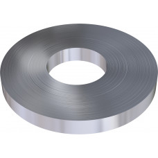 Smila galvanized tape, white EZhK tin and black tin, steel strip, galvanized roll, cutting, polymer-coated roll