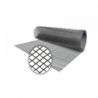 Galvanized expanded metal mesh