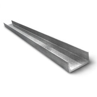 Rolled galvanized channel