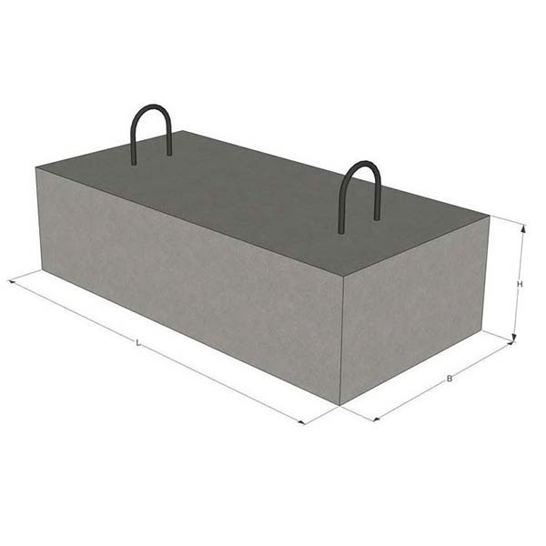 Buy Reinforced concrete support cushion OP - 1